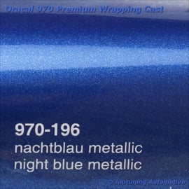 Wrap Folie Oracal Premium 970RA-196 Night Blue Metallic