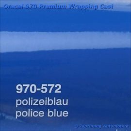 Wrap Folie Oracal Premium 970RA-572 Police Blue