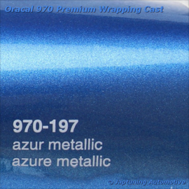 Wrap Folie Oracal Premium 970RA-197 Azure Metallic