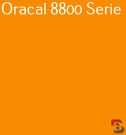 Oracal 8800 Translucent Premium Cast Film 8800-380 Blood Orange