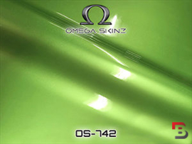 Wrap folie Omega Skinz Mean Green Racing Machine Gloss