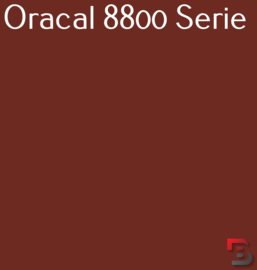 Oracal 8800 Translucent Premium Cast Film 8800-079 Red Brown