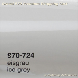 Wrap Folie Oracal Premium 970RA-724 Ice Grey