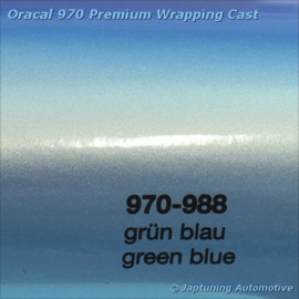 Wrap Folie Oracal Premium 970RA-988 Green Blue