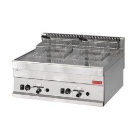 GASTRO M 650 GAS FRITEUSE 2X 8L