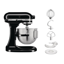 KITCHENAID K5 HEAVY-DUTY MIXER MET KOMLIFT 4,8L ZWART