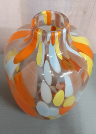Boltze vaas van glas in verschillende kleuren