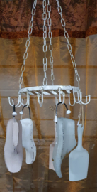 Brocante wildhanger of wildkroon van metaal