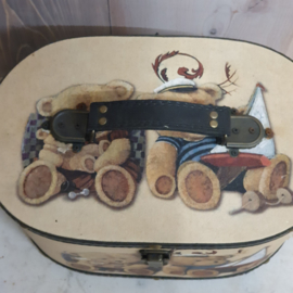 Opbergdoos of koffer met berenprint