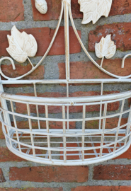 Brocante wandrek van metaal