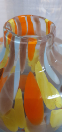 Boltze vaas van glas in verschillende kleuren