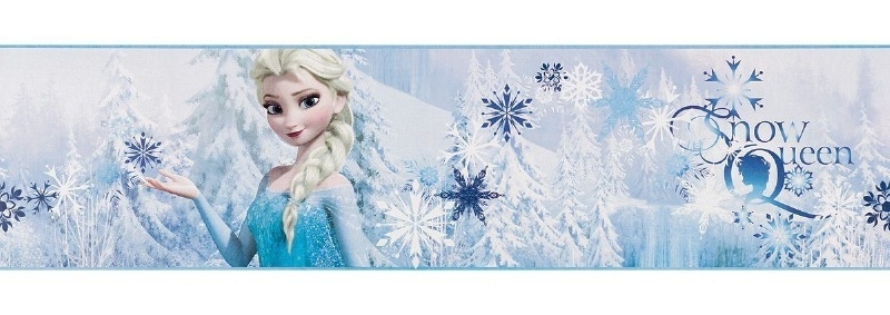 Frozen behangrand Frozen behangrand