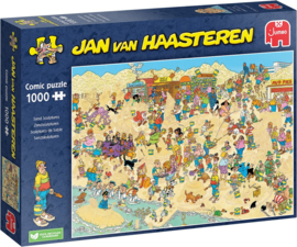 Jan van Haasteren - Zandsculpturen - 1000 stukjes
