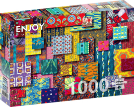 Enjoy 2058 - Designer Patterns 4 - 1000 stukjes