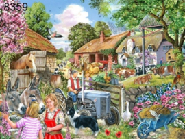 House of Puzzles - At the Farm Gate - 500XL stukjes