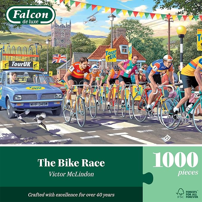 Falcon de Luxe 155 - the Bike Race - 1000 stukjes