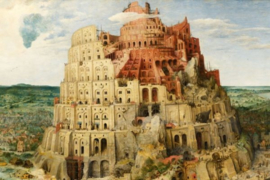 Piatnik Pieter Brueghel - De Toren van Babel - 1000 stukjes