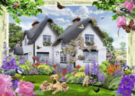 Ravensburger - Delphinium Cottage - 1000 stukjes