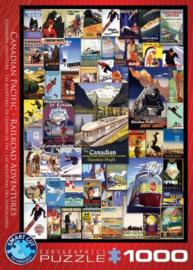 Eurographics 0648 - Railroad Adventures  - 1000 stukjes