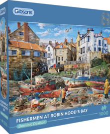 Gibsons 6476 - Fishermen at Robin Hood’s Bay - 1000 stukjes