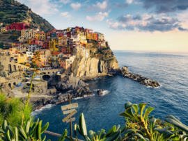 Ravensburger - Uitzicht op Cinque Terre - 1500 stukjes