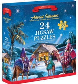 Eurographics - Puzzle Adventkalender Nativity - 24x50 puzzels