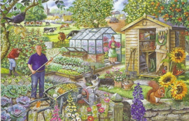 House of Puzzles - At The Allotment - 500XL stukjes