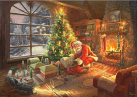 Thomas Kinkade - Santa's Special Delivery  - 1000 stukjes  Limited Edition