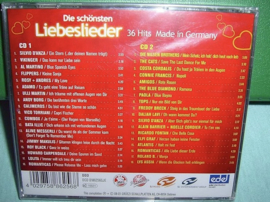 Die Schonsten Liebeslieder - 36 Hits Made in Germany - 2cd
