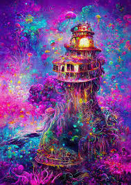 Enjoy 2216 - Underwater Lighthouse - 1000 stukjes