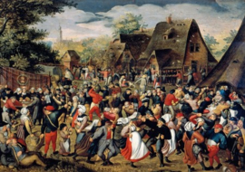Wentworth - The Village Festival - 40 stukjes  (Pieter Brueghel)