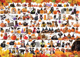 Eurographics 5416 - Halloween Puppies and Kittens - 1000 stukjes