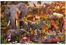 Ravensburger  - Afrikaanse Dierenwereld - 3000 stukjes