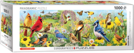 Eurographics 5338 - Garden Birds - 1000 stukjes Panorama