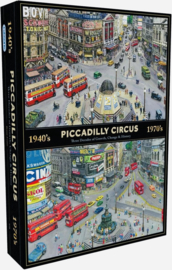 Gibsons 7158 - Piccadilly Circus 1940's-1970's - 1000 stukjes