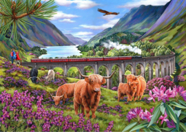 House of Puzzles - Roaming the Highlands - 4x500 stukjes