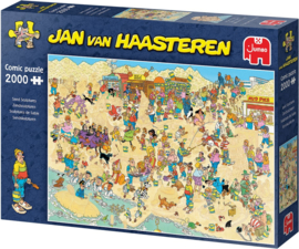 Jan van Haasteren - Zandsculpturen - 2000 stukjes