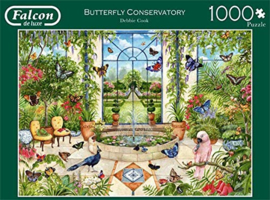 Falcon de Luxe 11255 - Butterfly Conservatory - 1000 stukjes