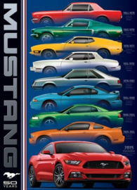 Eurographics 0699 - Ford Mustang 50 Years - 1000 stukjes