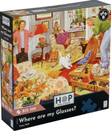House of Puzzles - Where are my Glasses? - 500XL stukjes