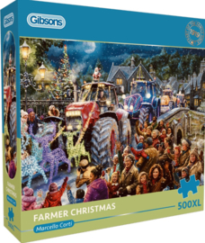 Gibsons 3569 - Farmer Christmas - 500XL stukjes
