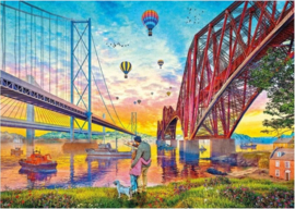 Gibsons 6424 - Three Bridges Crossing - 1000 stukjes