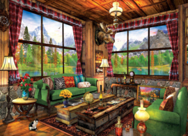 Eurographics 5377 - Cozy Cabin - 1000 stukjes