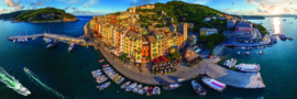Eurographics 5302 - Port Venere Italy - 1000 stukjes  Panorama