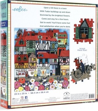 eeBoo - Whimsical Village - 1000 stukjes