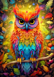 Enjoy 2225 - Autumnal Owl - 1000 stukjes