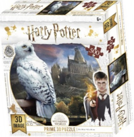TFF 3D Image Puzzel - Harry Potter Hedwig - 500 stukjes