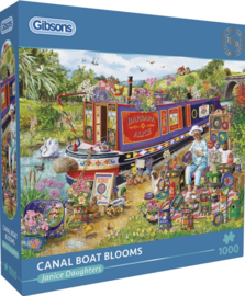 Gibsons 6456 - Canal Boat Blooms - 1000 stukjes