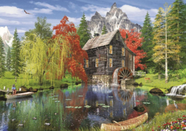 Art Puzzle 4550 - Fishing Near the Mill - 1500 stukjes