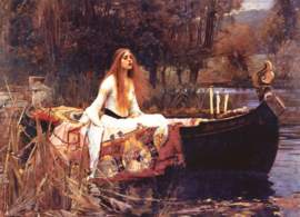 Eurographics John William Waterhouse - The Lady of Shalott - 1000 stukjes